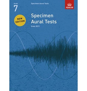 Specimen Aural Tests ABRSM 2011+ Book/CD Grade 7 
