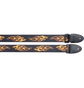 Stagg Guitar Strap Flame