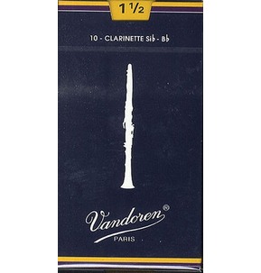 Vandoren Bb Clarinet Reed Box of 10