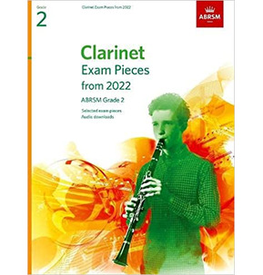 ABRSM Clarinet Exam Pieces from 2022 - Grade 2