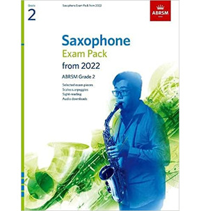 ABRSM Saxophone Exam Pack from 2022 - Grade 2