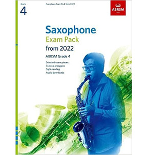 ABRSM Saxophone Exam Pack from 2022 - Grade 4