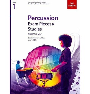 ABRSM Percussion Exam Pieces & Studies - Grade 1 (2020)