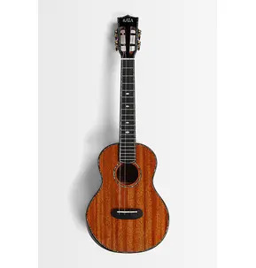 Kala Contour Deluxe All Solid Gloss Mahogany Ukulele w/ Bag