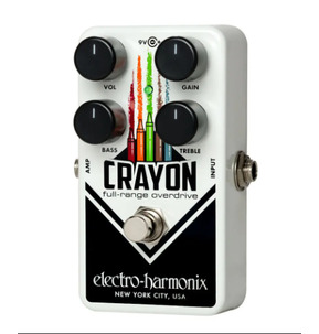 Electro Harmonix Crayon Full Range Overdrive Pedal