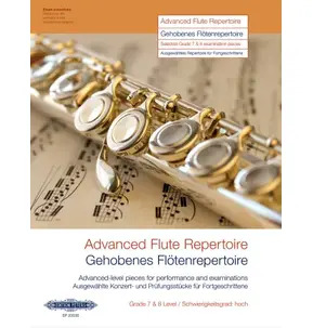 Advanced Flute Repertoire - Instrumental Solo and Piano Accompaniment