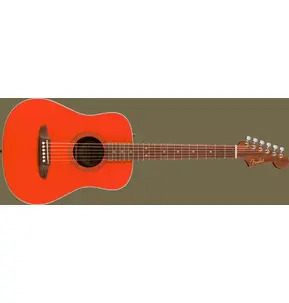 Fender California Standard Redondo™ Mini with Bag Fiesta Red