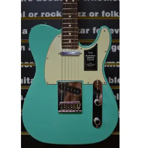 Fender 75th Anniversary Player II Telecaster Electric Guitar Seafoam Green