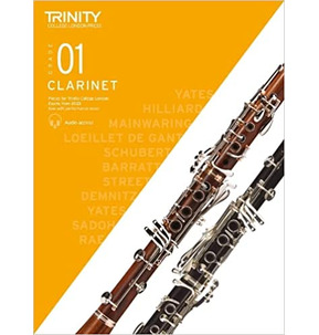 Trinity College London: Clarinet Exam Pieces from 2023 - Grade 1