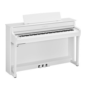 Yamaha CLP845 Digital Piano - White - Additional 150 Cash Back after Purchase