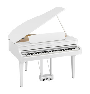 Yamaha CLP895 Digital Grand Piano in Polished White