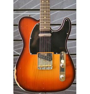 Fender Artist Jason Isbell Custom Telecaster 3-Colour Chocolate Burst Electric Guitar & Case