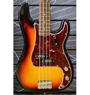 Fender American Vintage II 1960 Precision Bass - Sunburst -  Incl Vintage-Style Brown Hard Case