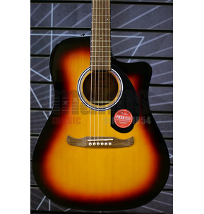 Fender Alternative FA-125CE Dreadnought Sunburst Electro Acoustic Guitar