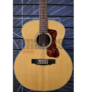 Guild Westerly F-1512 Jumbo Natural All Solid 12-String Acoustic Guitar & Case