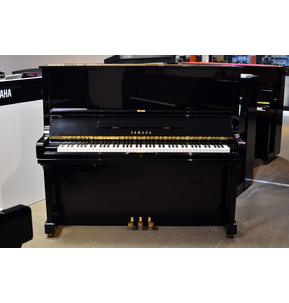 Secondhand Yamaha U3H Upright Piano Black Polyester 
