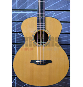 Furch Yellow BAR-CR Jumbo Natural All Solid Baritone Acoustic Guitar & Case