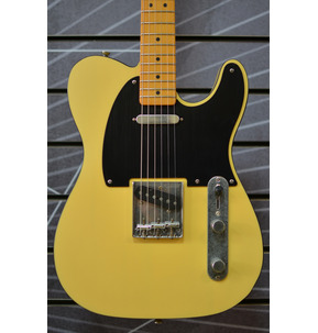 Fender Squier 40th Anniversary Vintage Edition Telecaster Satin Vintage Blonde Electric Guitar 
