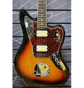 Fender Kurt Cobain Jaguar, 3-Colour Sunburst, Rosewood - Incl Hard Fender Case 