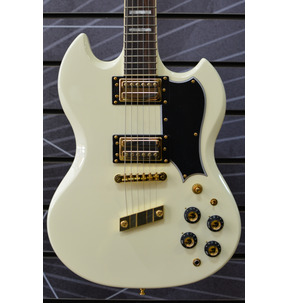 Guild Kim Thayil Polara Electric Guitar - White