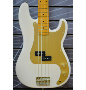 Fender Squier Classic Vibe Late '50s Precision Bass White Blonde Electric Bass Guitar