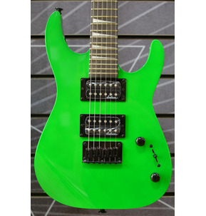 Jackson JS Series Dinky Minion JS1X, Neon Green, Amaranth
