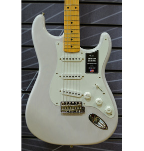Fender American Original '50s Stratocaster - White Blonde Incl Vintage Hard Case 