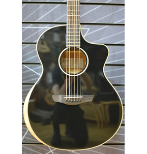 Faith Eclipse Neptune Cutaway Electro - Black - Incl Hard Case 