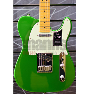 Fender Player Plus Telecaster Cosmic Jade Electric Guitar & Case
