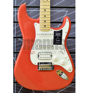 Fender Player Stratocaster HSS Fiesta Red Electric Guitar 