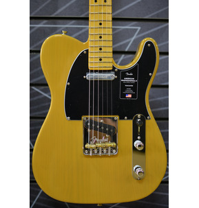 Fender American Professional II Telecaster Butterscotch Blonde Electric Guitar & Deluxe Moulded Case