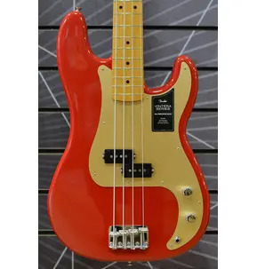 Fender Vintera '50s Precision Bass Dakota Red Electric Bass Guitar & Case B-Stock