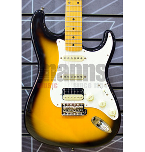 Fender JV Modified '50s Stratocaster HSS 2-Colour Sunburst Electric Guitar & Case