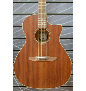 Fender California Newporter Special Natural Mahogany All Solid Electro Acoustic Guitar Incl Delux Gig Bag