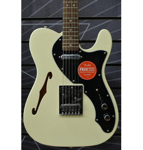 Fender Squier Affinity Series Thinline Telecaster, Olympic White