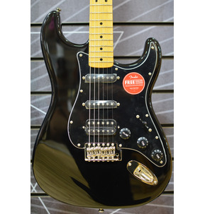 Fender Squier Classic Vibe '70s Stratocaster HSS Black Electric Guitar