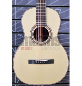 Huss & Dalton Small Body O Single-O Natural All Solid Acoustic Guitar & Case