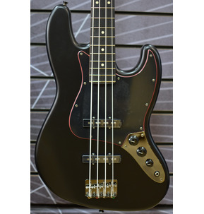 Fender Made In Japan Limited Edition Hybrid II Jazz Bass - Noir - Incl Fender Gig Bag