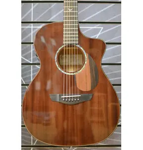 Faith Legacy Dark Roast Earth Electro/Cut All Solid Electro Acoustic Guitar & Case 