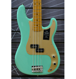 Fender Vintera '50s Precision Bass Seafoam Green Electric Bass Guitar Incl Deluxe Gig Bag 