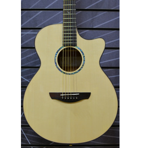 Faith Natural FV Venus OM All Solid Electro Acoustic Guitar & Hard Case
