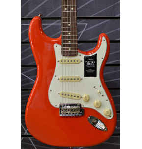 Fender Player II Stratocaster Electric Guitar Rosewood Fingerboard, Coral Red