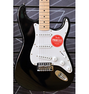 Fender Squier Sonic Stratocaster Black Electric Guitar