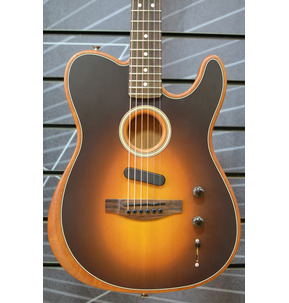 Fender Acoustasonic Player Telecaster Shadow Burst Electro Acoustic Guitar incl Deluxe Gig Bag 