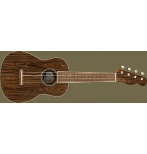 Fender Zuma Exotic Concert Ukulele, Walnut Fingerboard, Bocote