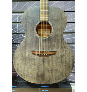 Faith Naked FKNEBK Neptune Baby Jumbo Black Stain All Solid Electro Acoustic Guitar & Case