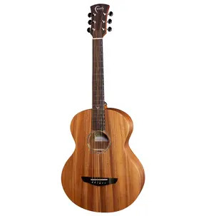 Faith Nomad Mini-Neptune Electro - Trembesi All Solid Travel Electro Acoustic Guitar & Gigbag