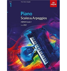 ABRSM Piano Scales & Apreggios 2021+ Grade 1