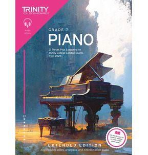 Trinity Piano Exam Pieces and Exercises from 2023: Extended Edition - Grade 7