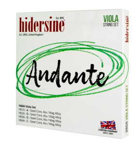 Hidersine Andante Viola String Set 4/4 - 3/4